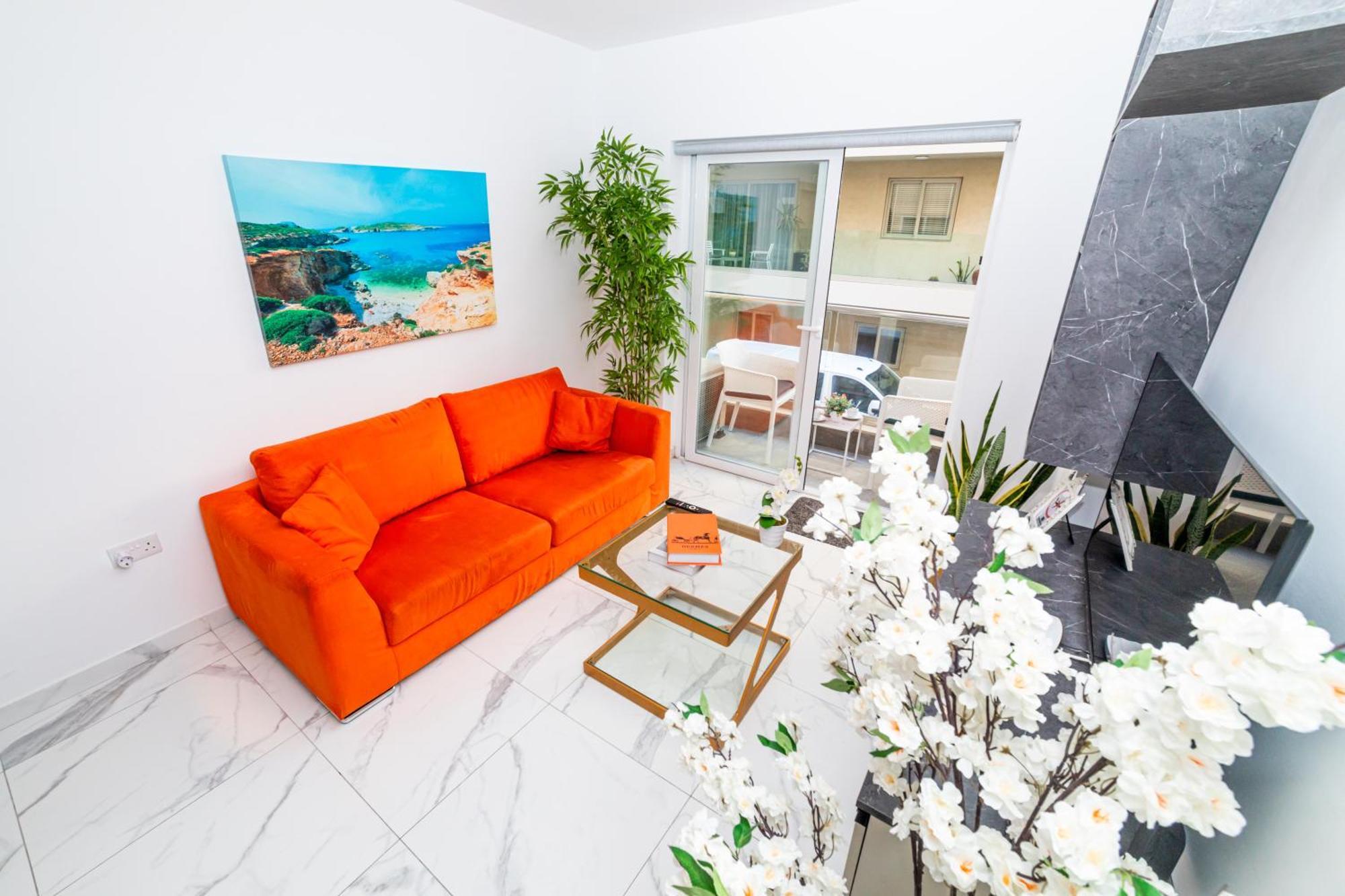 Sea Breeze, Spacious 2-Bedroom Lux Seaside Apartments San Pawl il-Baħar Eksteriør billede