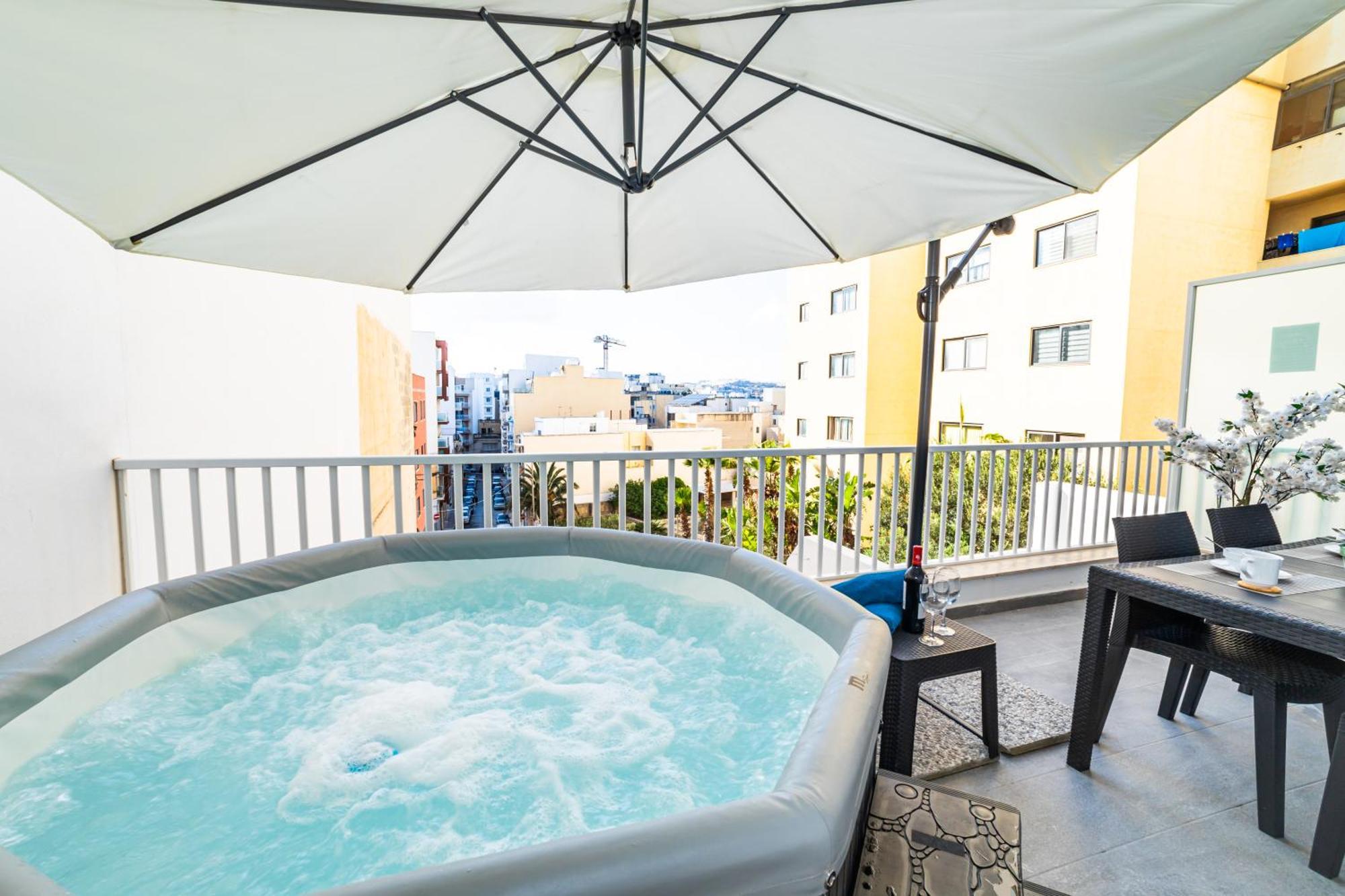 Sea Breeze, Spacious 2-Bedroom Lux Seaside Apartments San Pawl il-Baħar Eksteriør billede